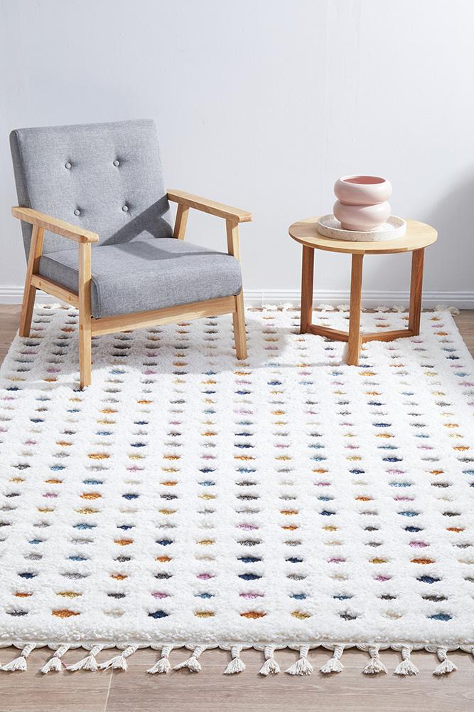 Exclusive Amsterdam Polka Dot Multi Rug - A Must - Have!