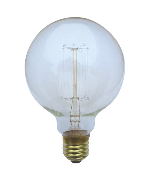 Decorative G125 Carbon Filament Light Globes for 220 - 240V AC