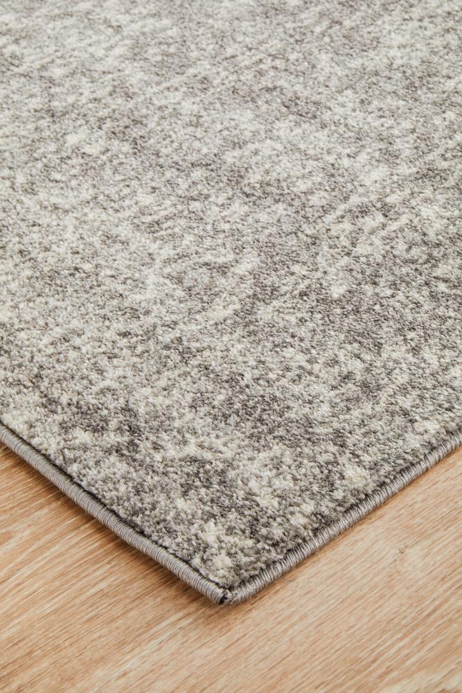 Hot Sale! Evoke Homage Grey Transitional Area Runner Rug for Your Home