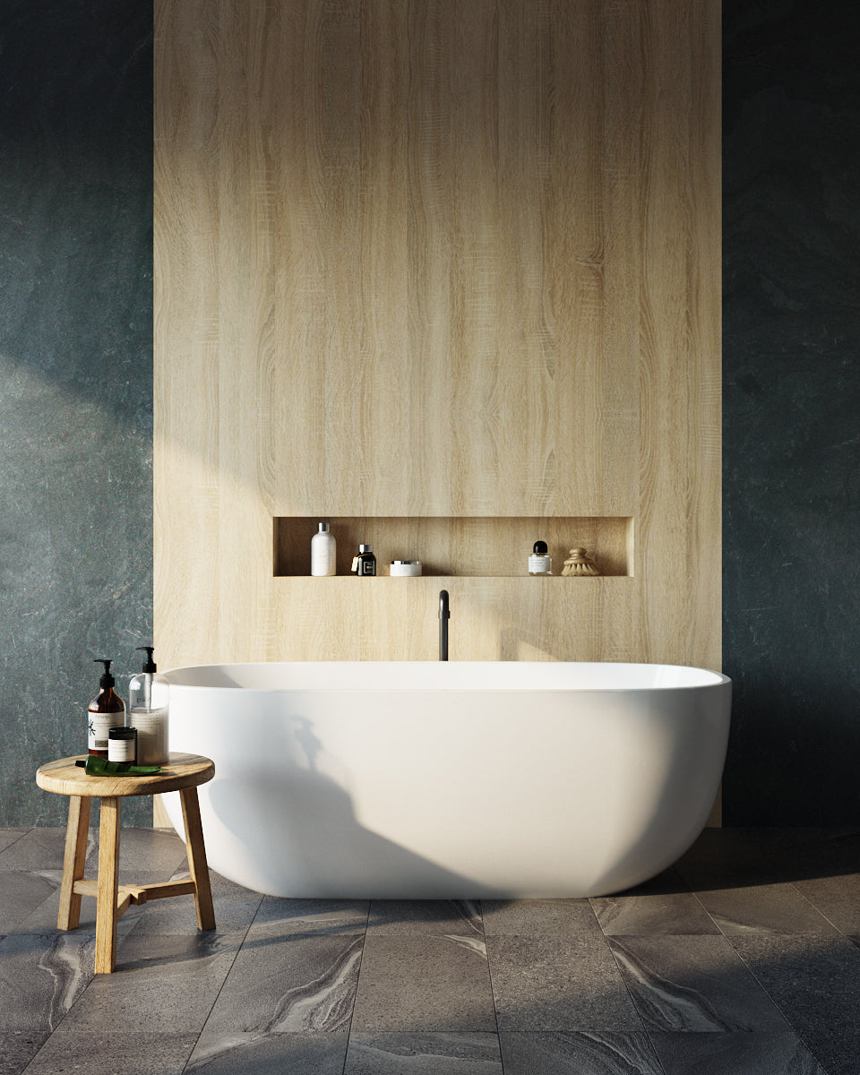 ALLY Freestanding Acrylic Bathtub - 1500mm or 1700mm Size, High - Quality for Your Bathroom