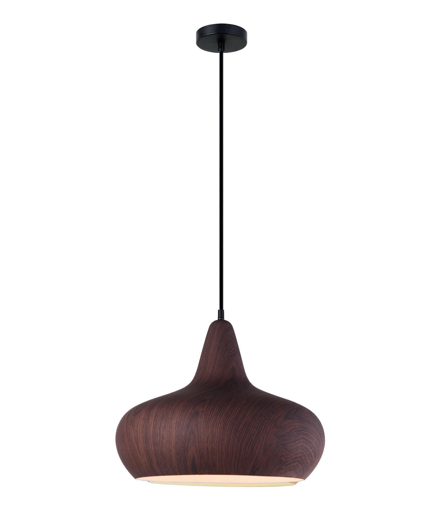 LIGNA Retro-Style Replica Wood Wine Glass Single Pendant Lights