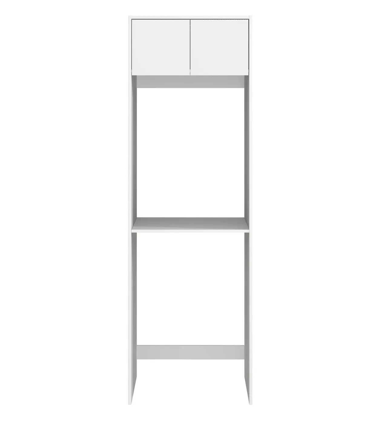 2100mm Hampshire White Tall Cabinet for Washing Machines