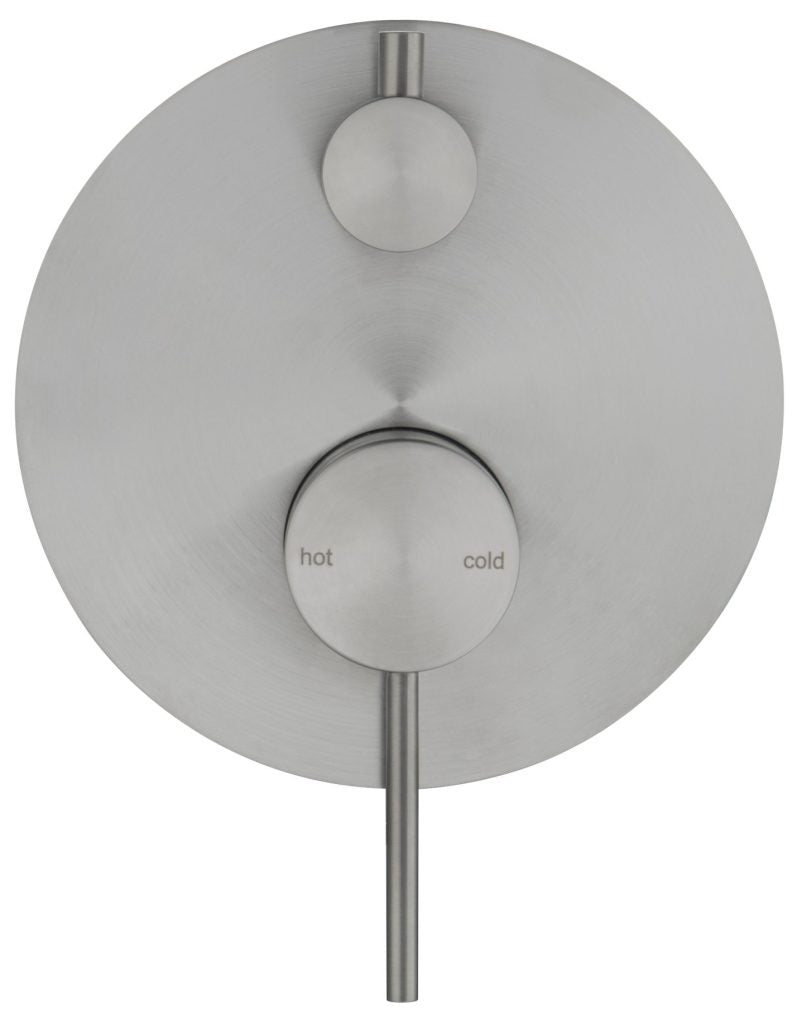 Hot Sale! 1P Brushed Nickel Mica Shower Mixer with Diverter for Bathroom Upgrade