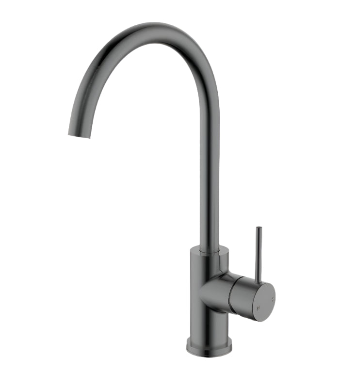 Hali Brushed Gun Metal Sink Mixer - Great Deal