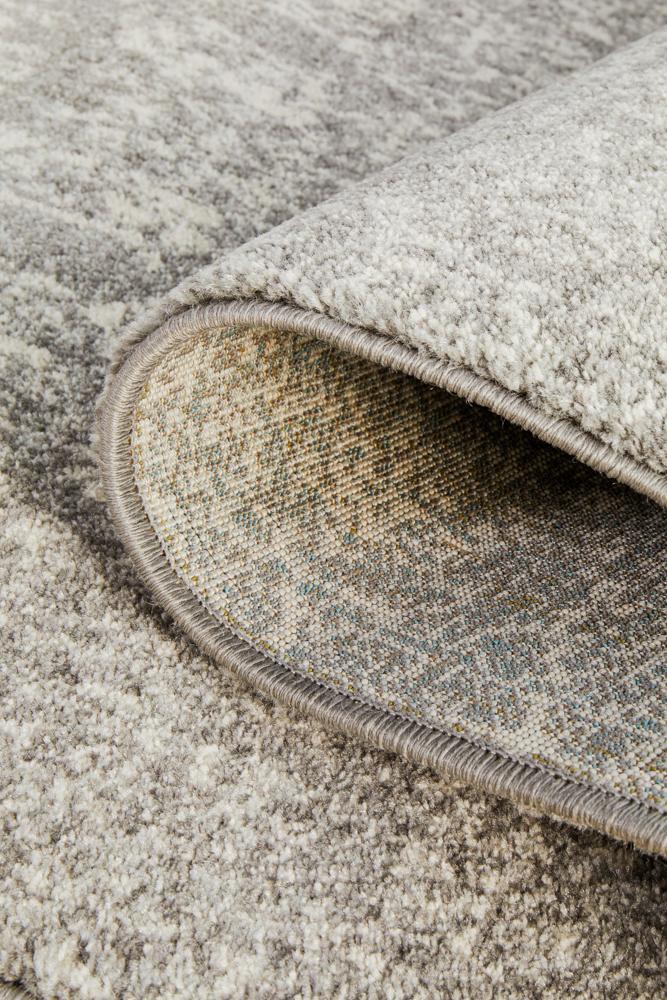 Hot Sale! Evoke Homage Grey Transitional Area Runner Rug for Your Home