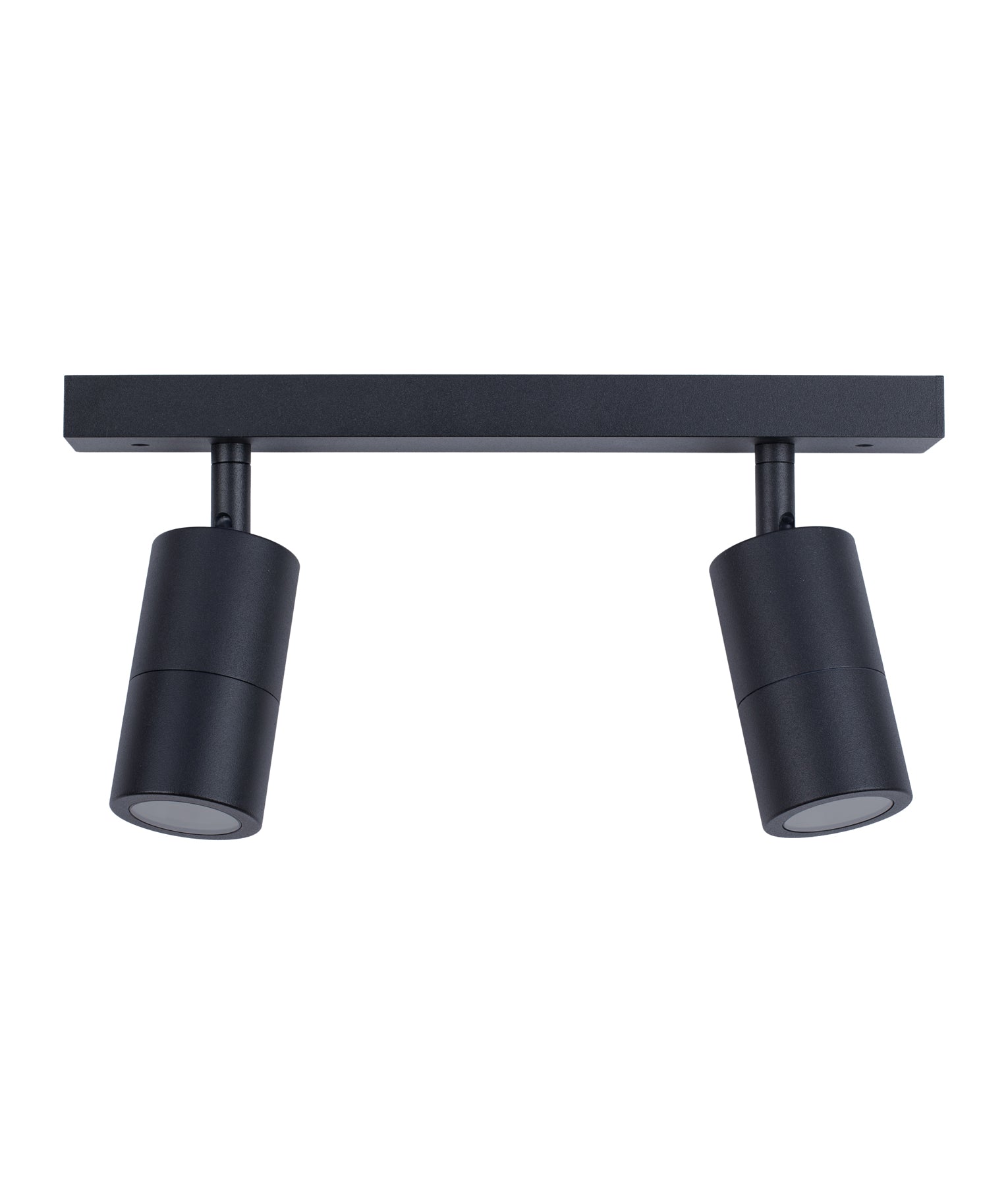 Black GU10 Exterior Adjustable Head Bar Lights - IP44, 2-Year Warranty