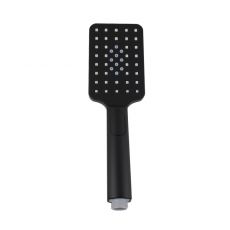 Matte Black Square Hand Shower Spray with 3 Functions - Esperia