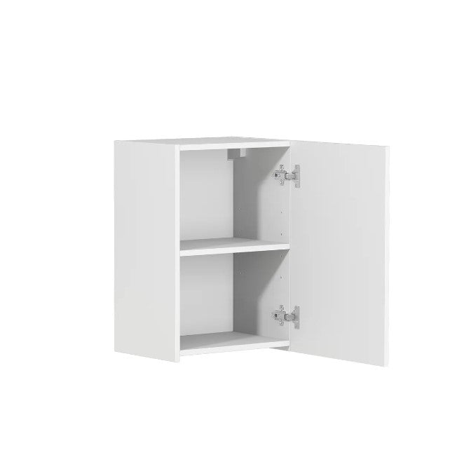 OTTI Noosa 415mm Matte White Fluted Wall Cabinet for Laundry