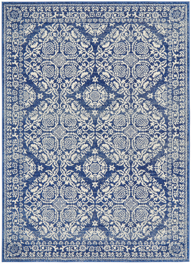 Stunning Transitional Navy Rug - Mirage Gwyneth, a Timeless Design!