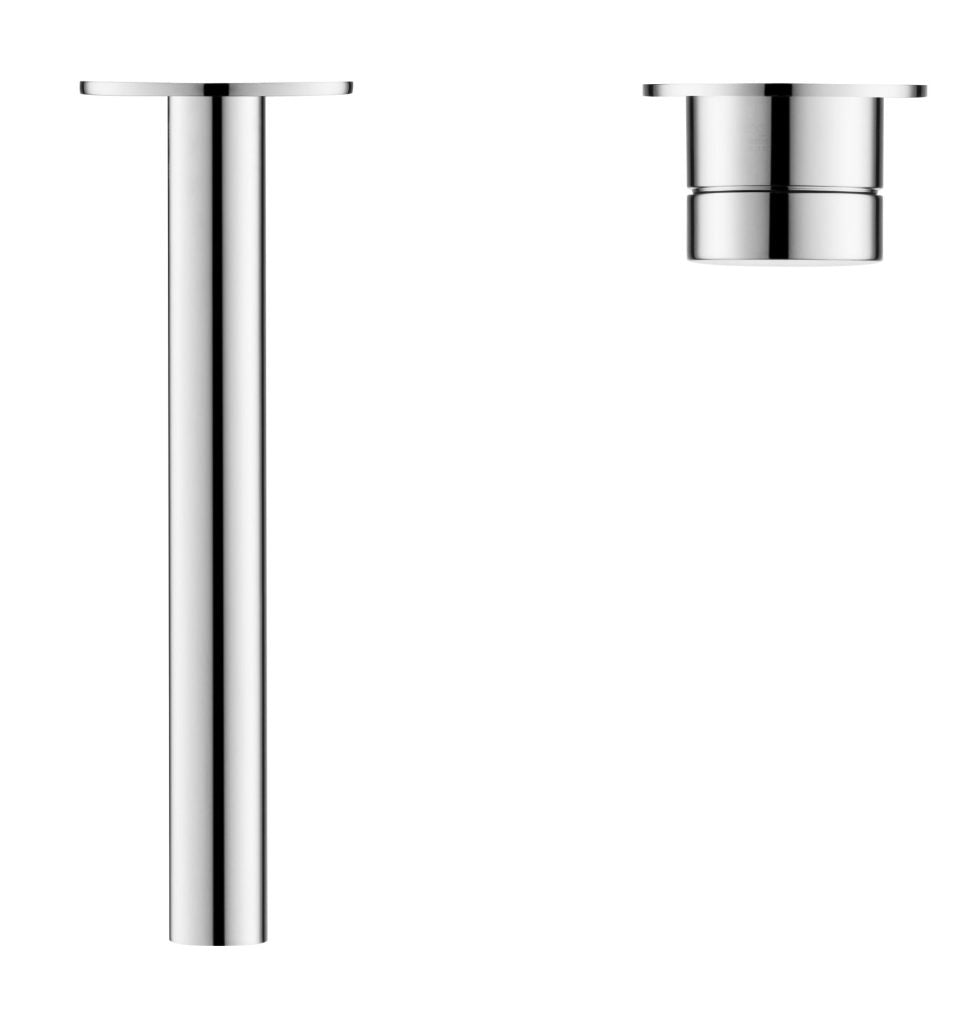 Hot! Mica 2P Chrome Straight Wall - Spout Combo