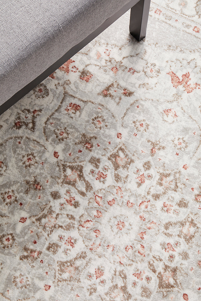 Special Offer! Emotion 77 Rose Polyester Power Loomed Rug with Vibrant Floral Design