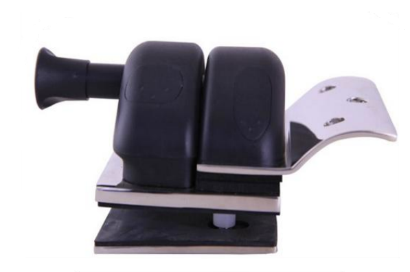 Hot Sale 90° Glass to Round Post Pool Latch Made of 316 Stainless Steel