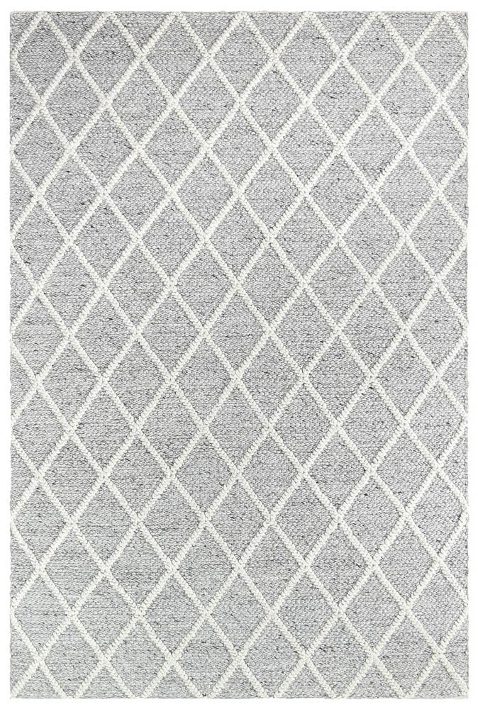 Grey Lyon Wool Rug - Timeless & Luxury