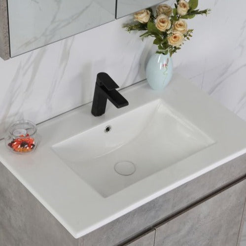 Exclusive LOLA Freestanding Vanity in Stylish Grey - Available in All Sizes