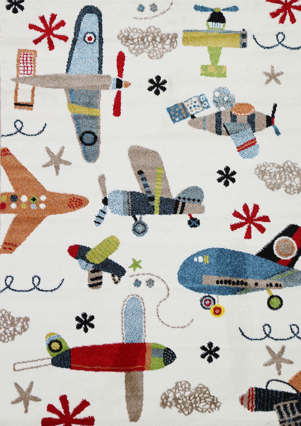Hot Deal! Nova Kids Multi - Plane Rug