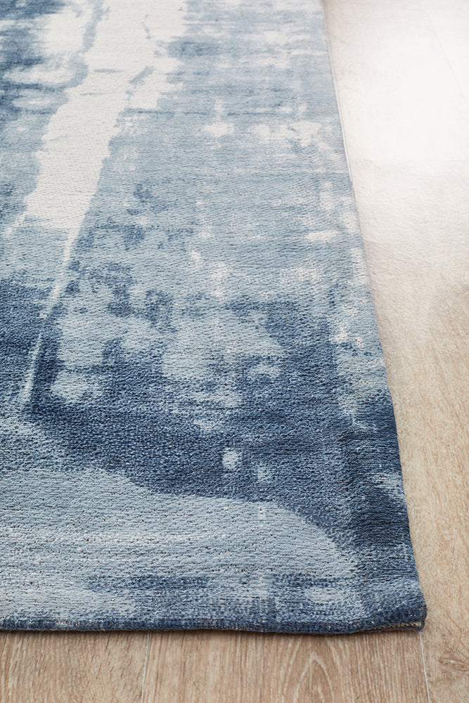 Hot Sale! Magnolia 11 Cotton Chenille Denim Rug with Rich Autumn Hues
