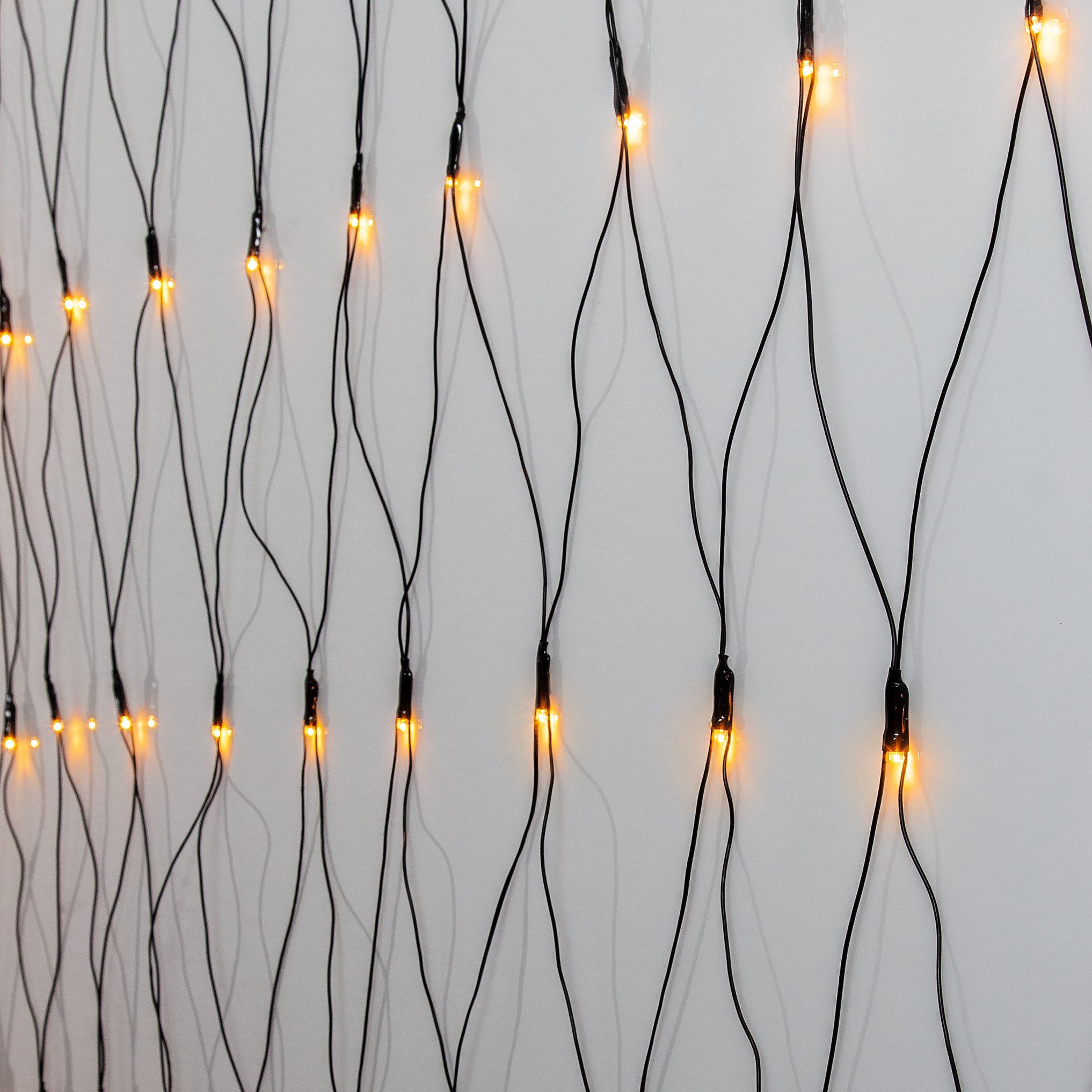 3MX3M Golden Warm White Fairy Lights Net for Enchanting Decor