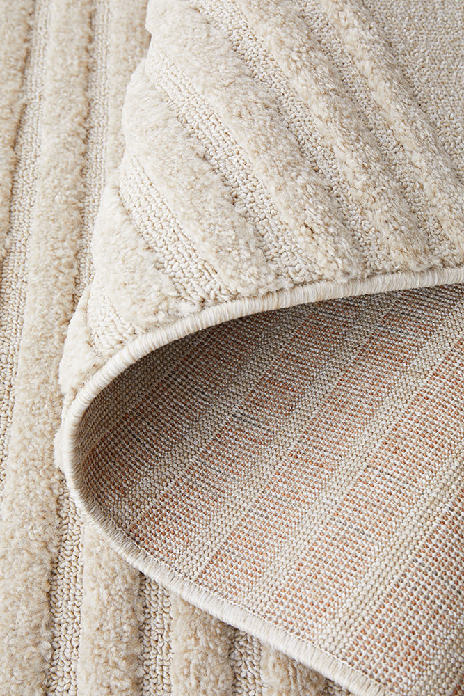 Hot Sale! Lotus Abbey Beige Modern Runner Rug for Stylish Interior Spaces