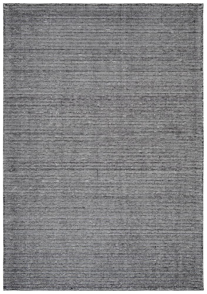Hot! Allure Black Cotton-Rayon Luxury Rug