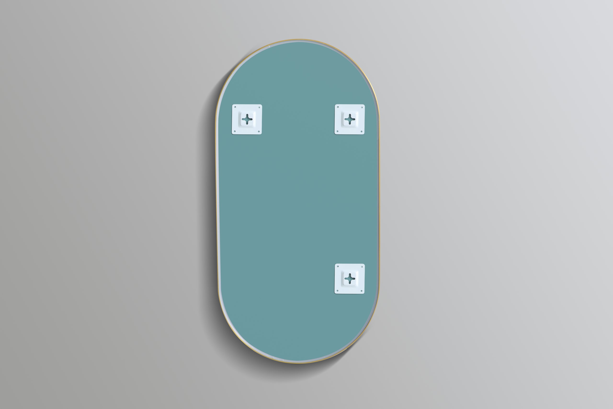 Hot! Olivia Yellow Gold Oval Framed Mirror 900/1000mm