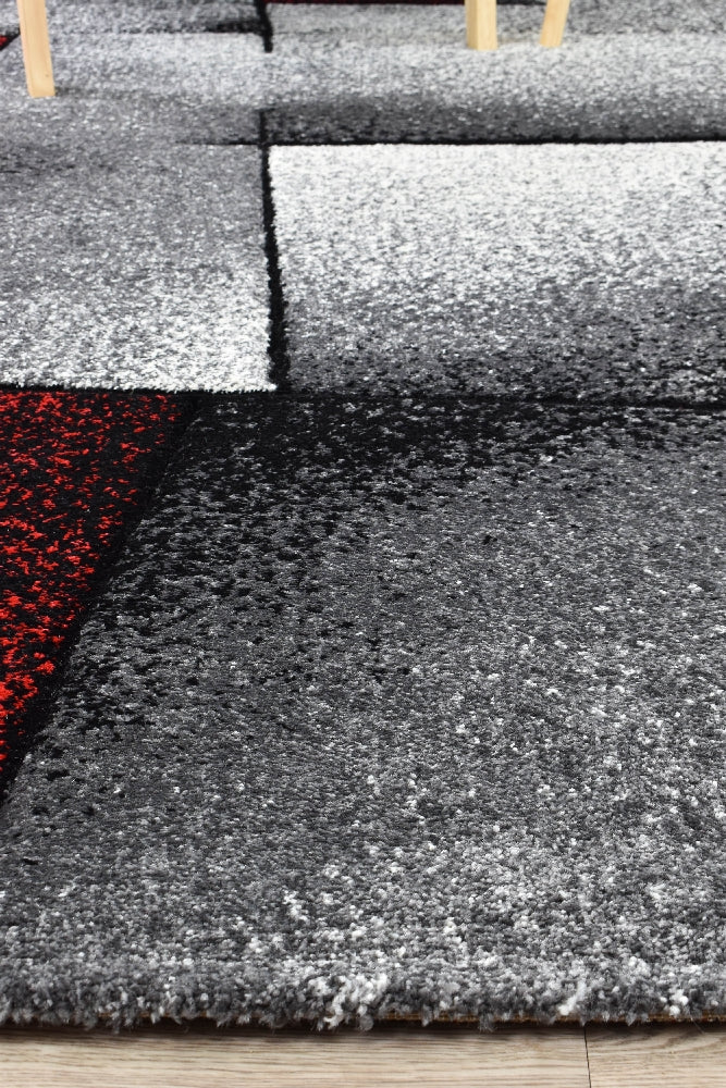 Hot Deal: Novus 97A Grey-Red Rug