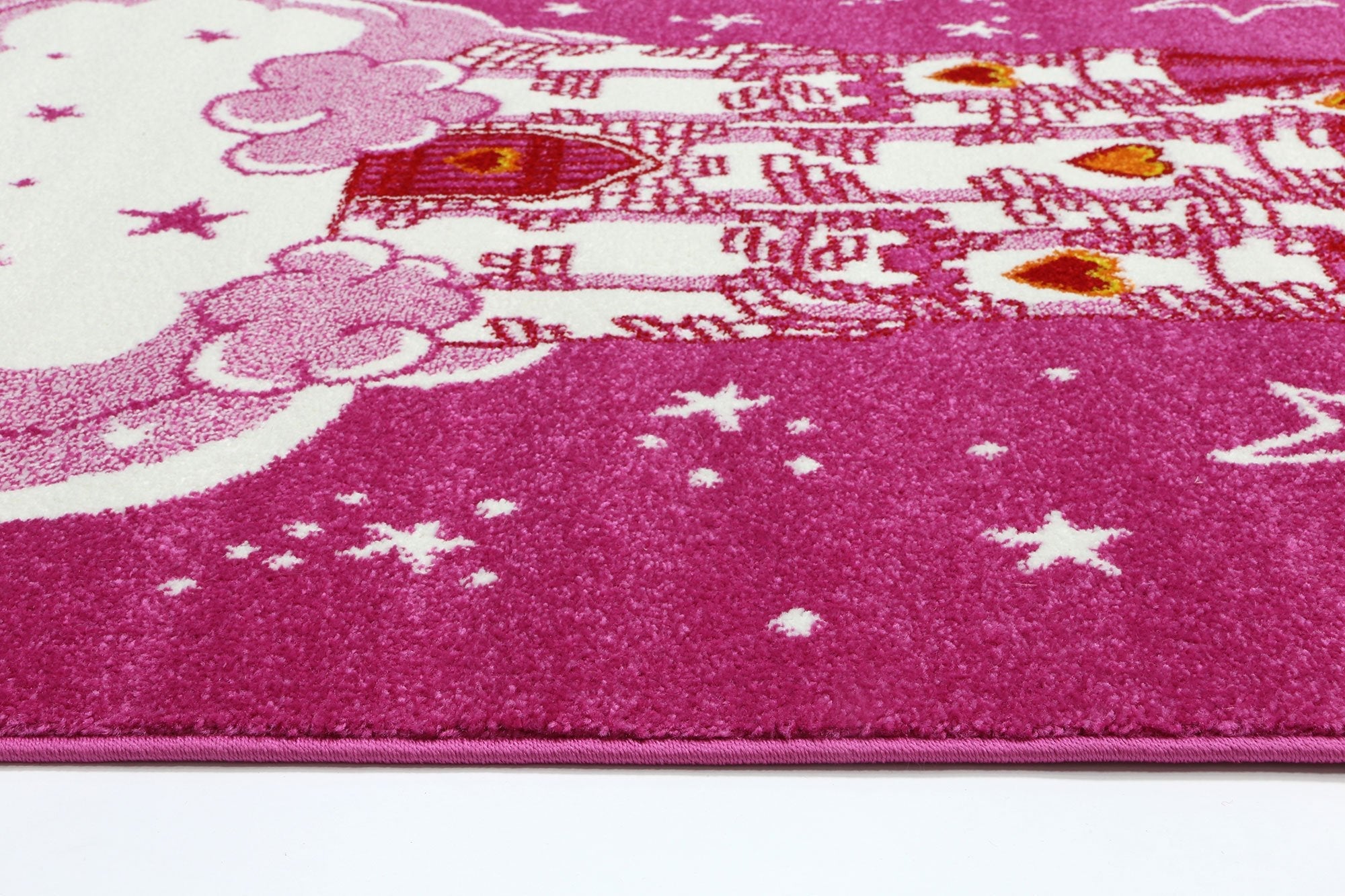 Pink Castle Rug for Lovely Nova Kids