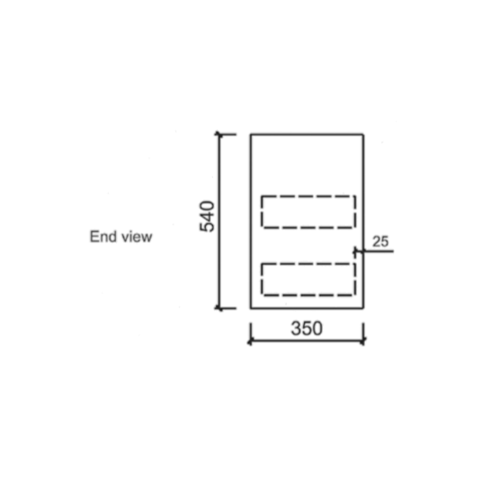 Hot! MAYA 600mm Slim Wall - Hung Vanity in Gloss White