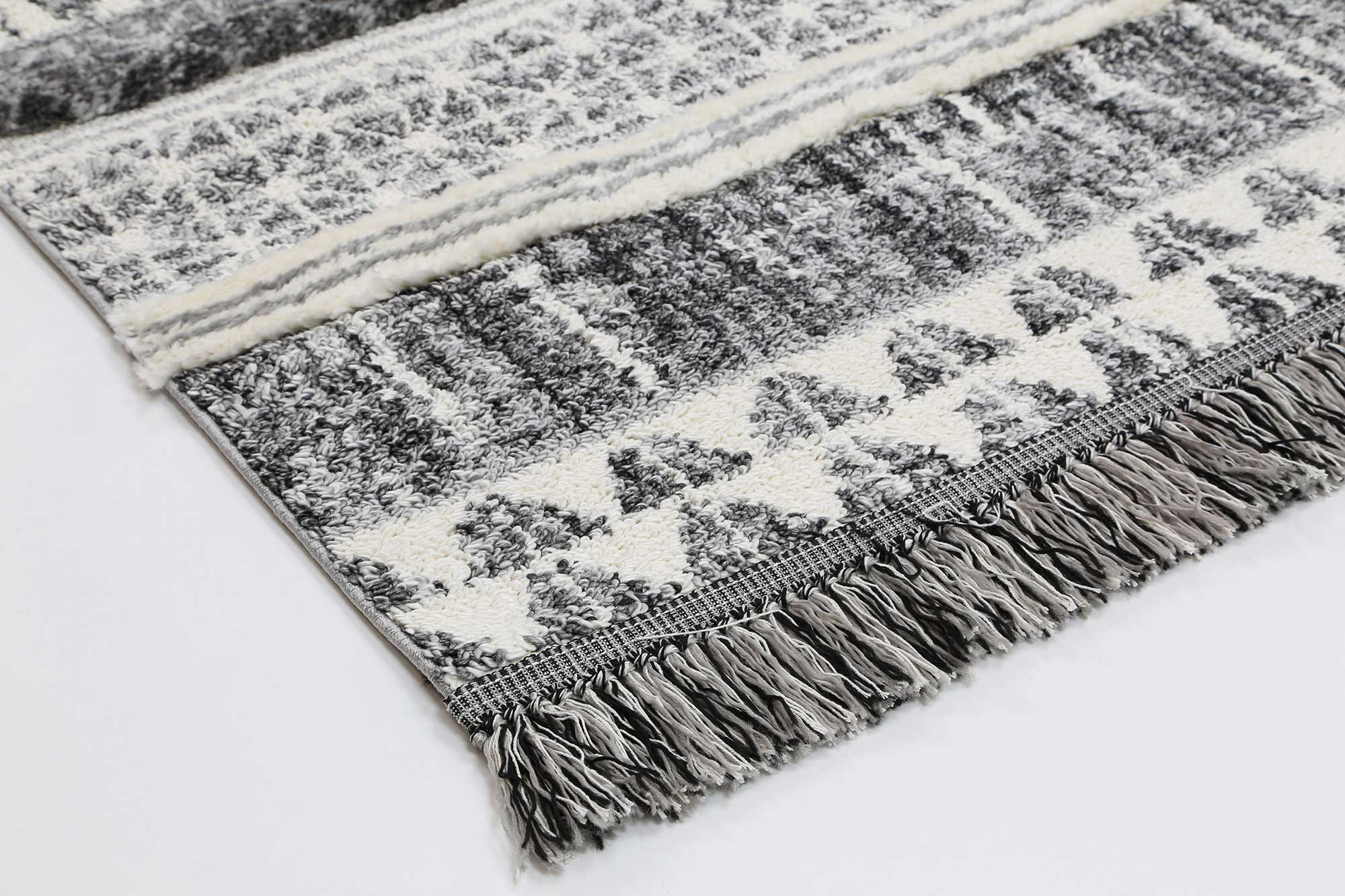 Hot! Mono Tribal Cream Anthracite Rug