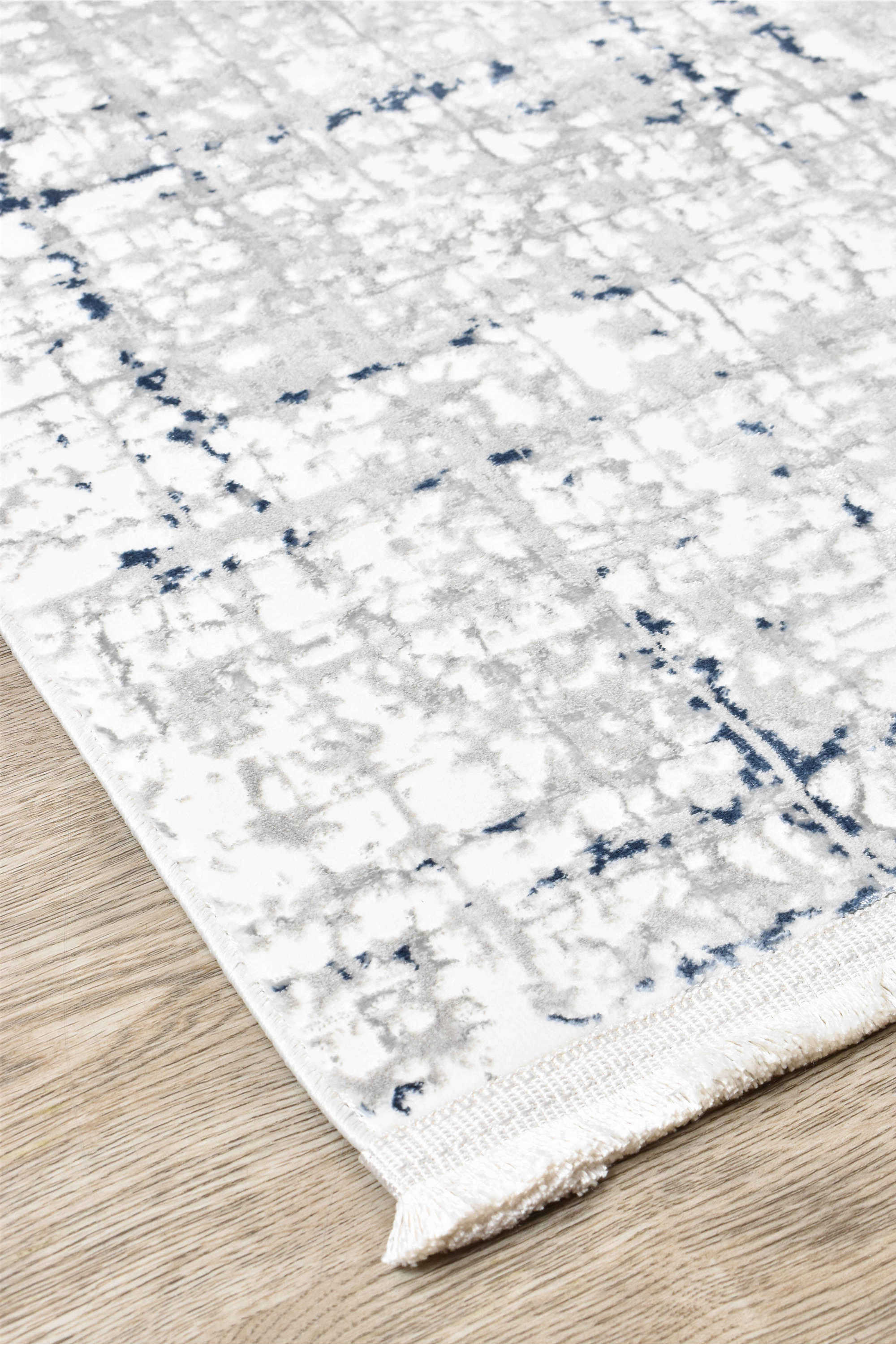 Harmonia 25406A Soft Tiger White Rug with Silky Sheen