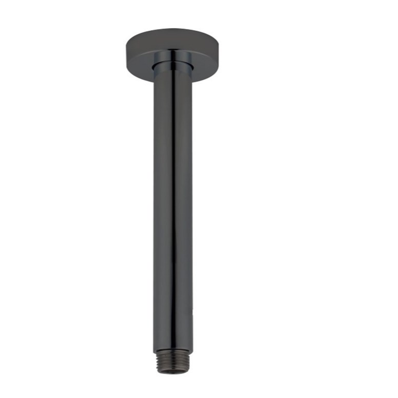 AQU Gunmetal Ceiling Shower Arm - 200mm, Ideal for Australian Bathrooms with 10-Year Warranty