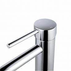 Hot Sale! LUCID PIN Series Round Chrome Basin Mixer for Elegant Bathrooms