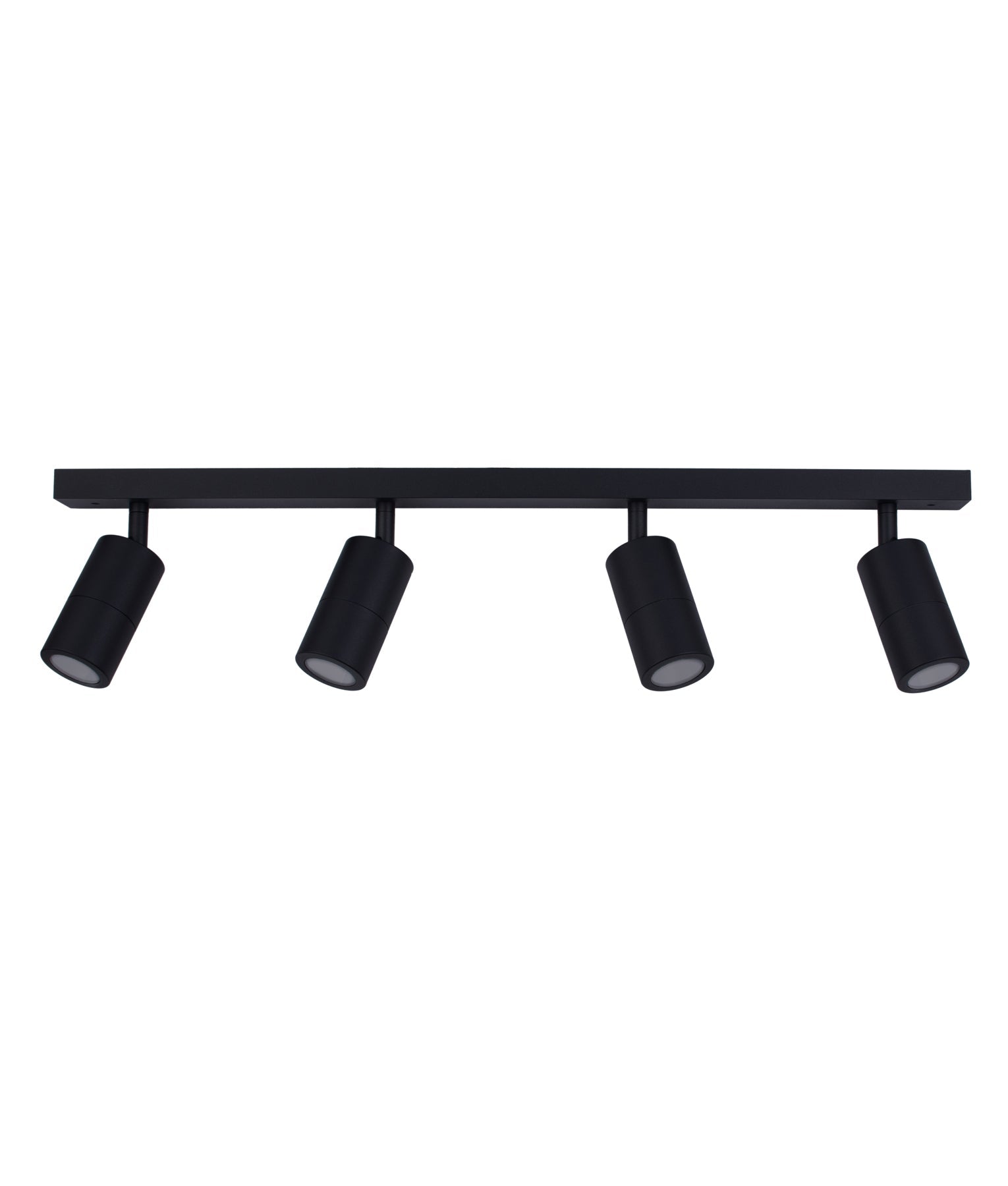 Black GU10 Exterior Adjustable Head Bar Lights - IP44, 2-Year Warranty