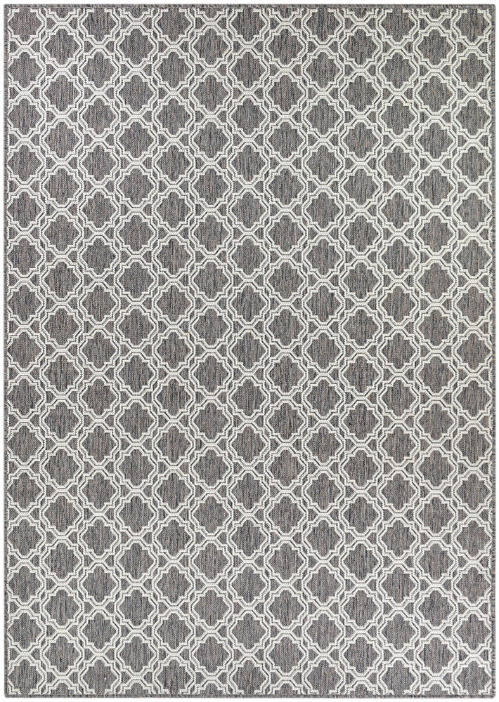 Durable and Washable 9892 - W71E Alaska Beige Polypropylene Rug