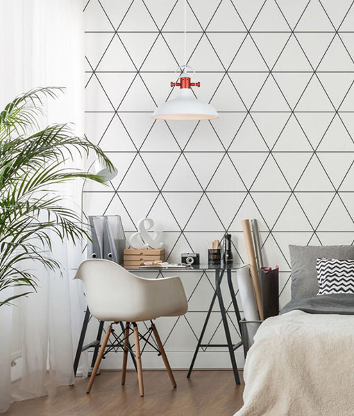 Hot Sale! Scandinavian Industrial Copper-Plated Dome-Shaped Interior Single Pendant Lights