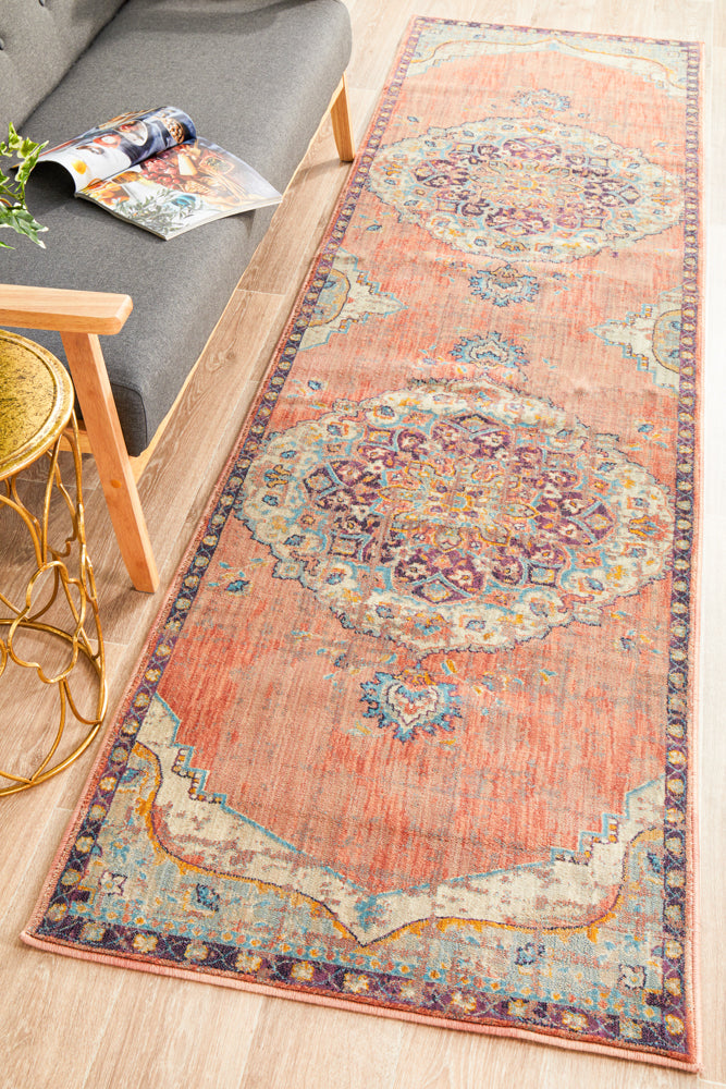 Exclusive Odyssey 120 Terracotta Runner Rug - A Stylish Addition for Any Room