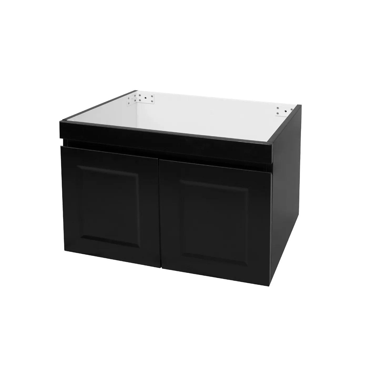 Hampton Mark II 600mm Matte Black Wall - Hung Vanity: Stylish Storage Deal