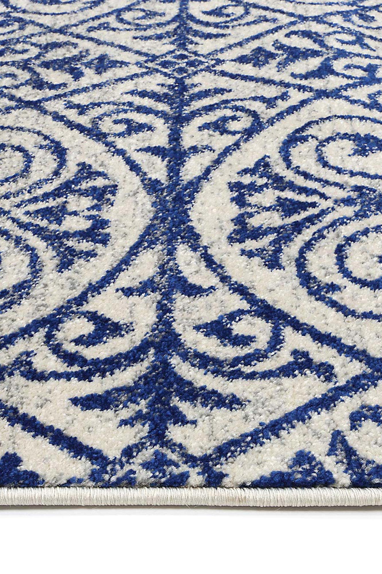 Hot! Exquisite Blue & Ivory Katherine Rug