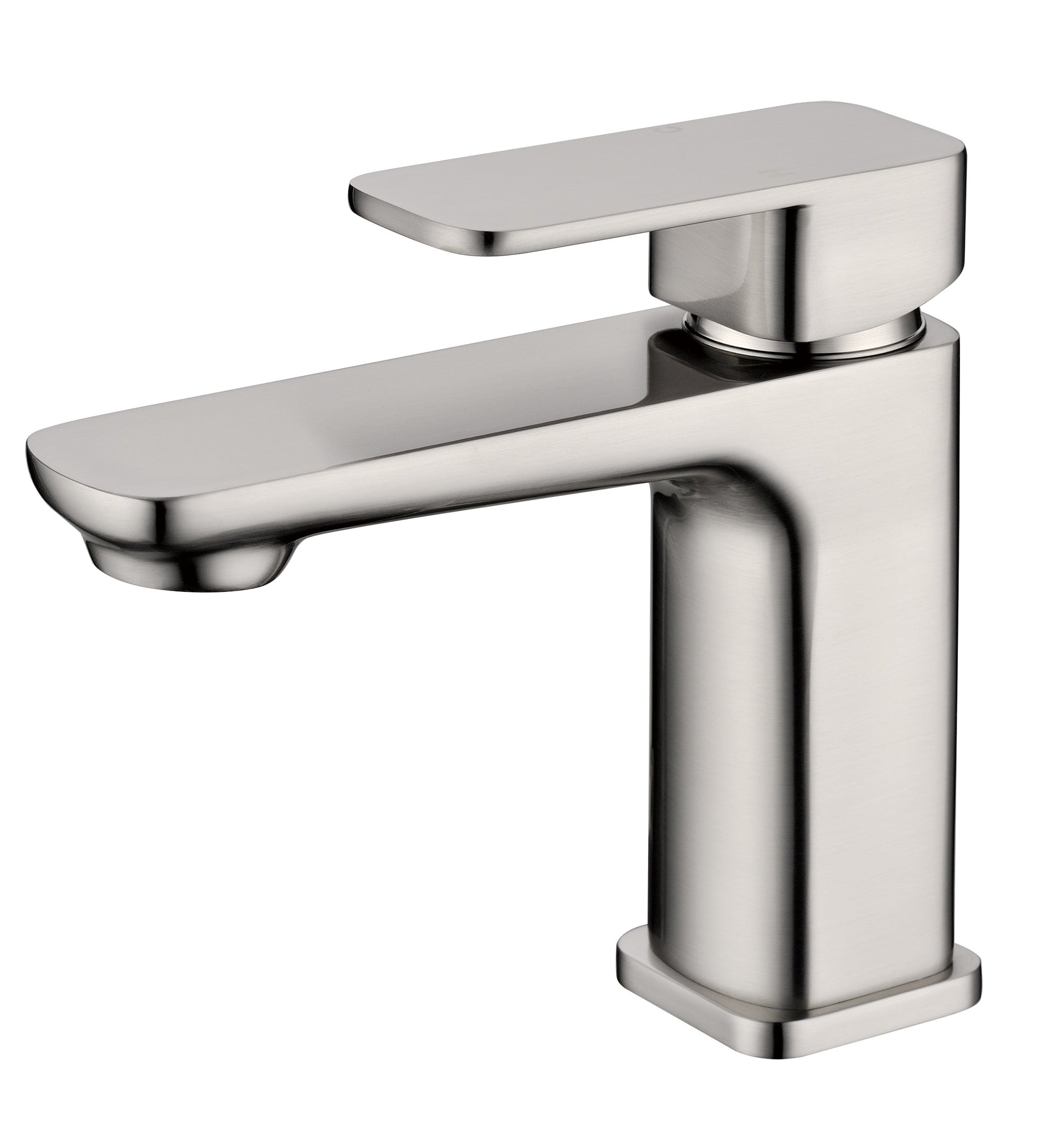 Brushed Nickel Nova Basin Mixer with 35mm Ceramic Disk Cartridge