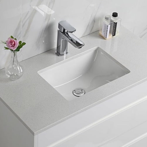 LEONA Freestanding Gloss White Vanity Available in All Sizes