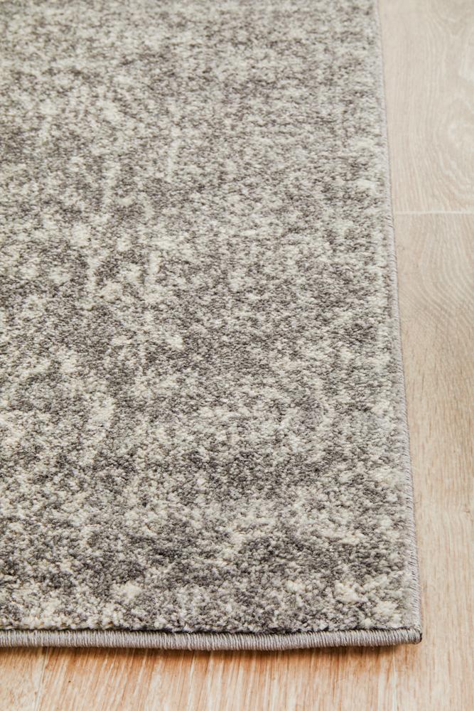 Hot Sale! Evoke Homage Grey Transitional Area Runner Rug for Your Home