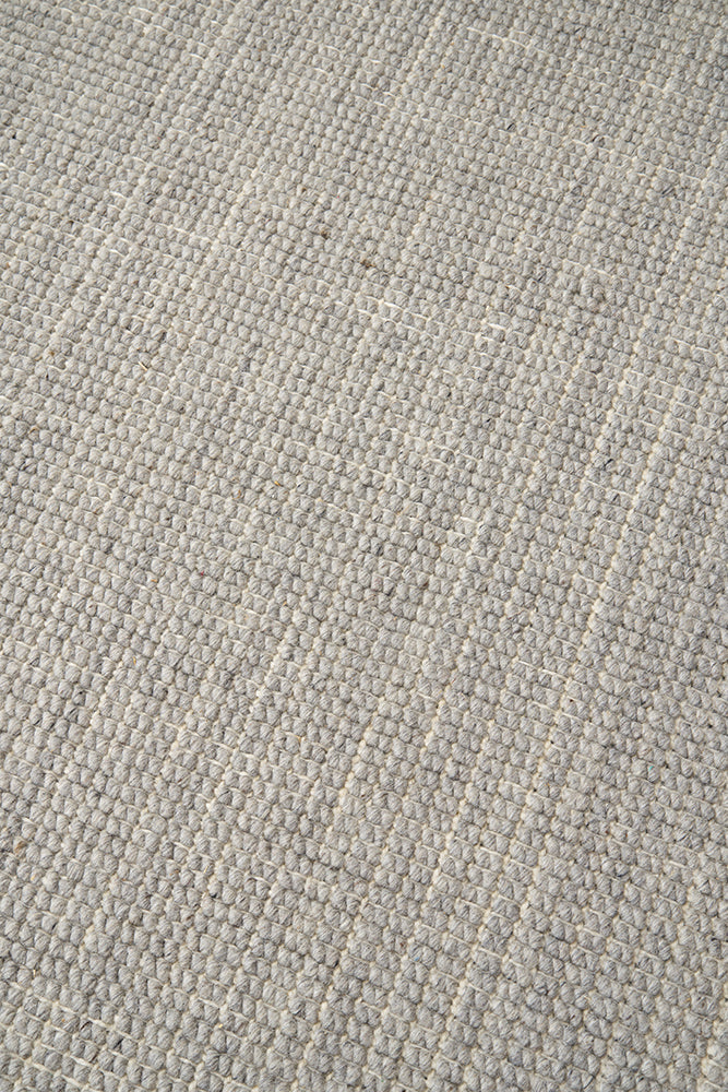 Exclusive Madras Parker Dove Wool & Jute Hand - Loomed Rug for Coastal to Scandinavian Decor