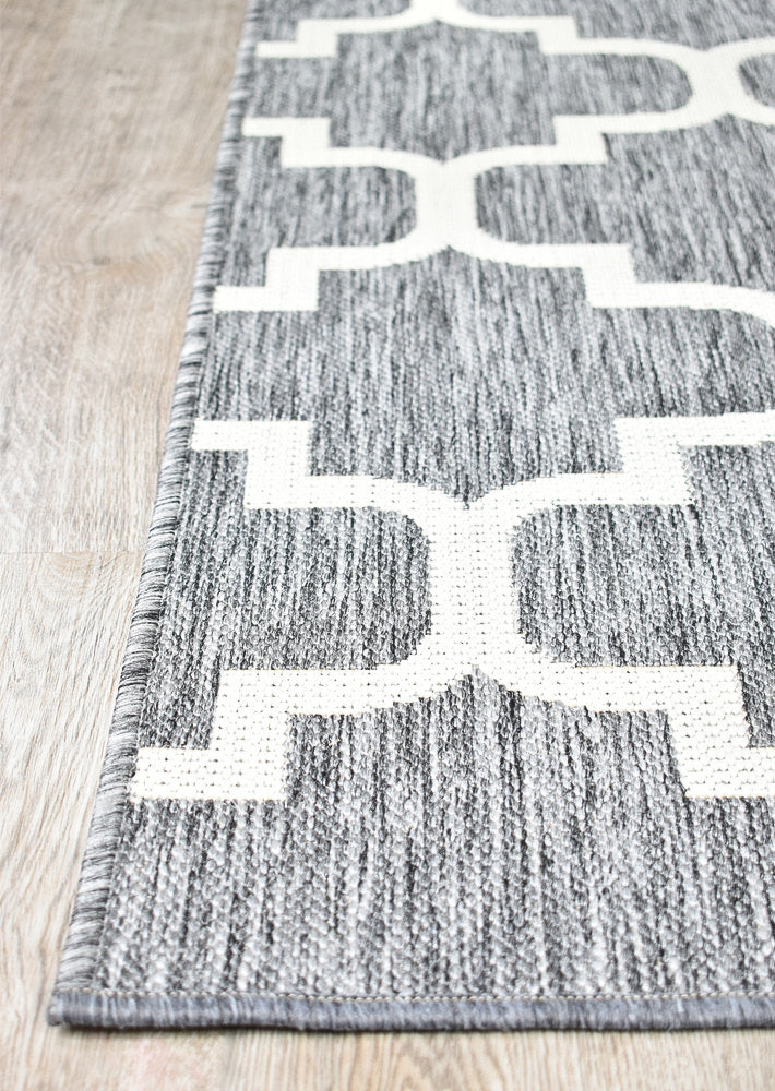 Light Grey Alaska Rug 968 - GU6E: Durable and Washable