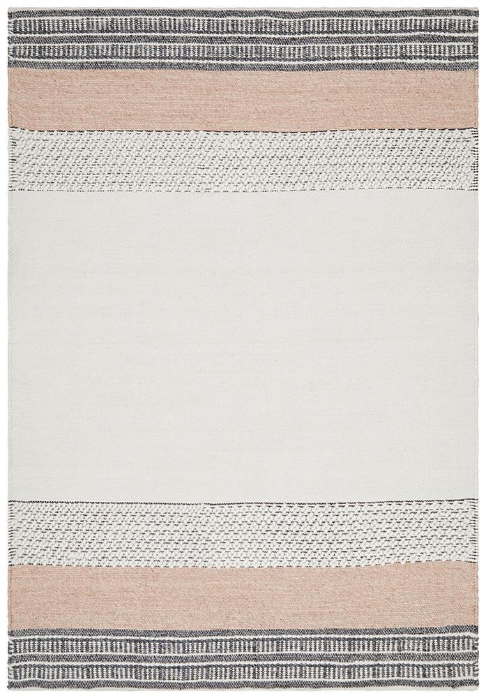 Exclusive Hudson 809 White Peach Rug - Ideal for Your Home Decor