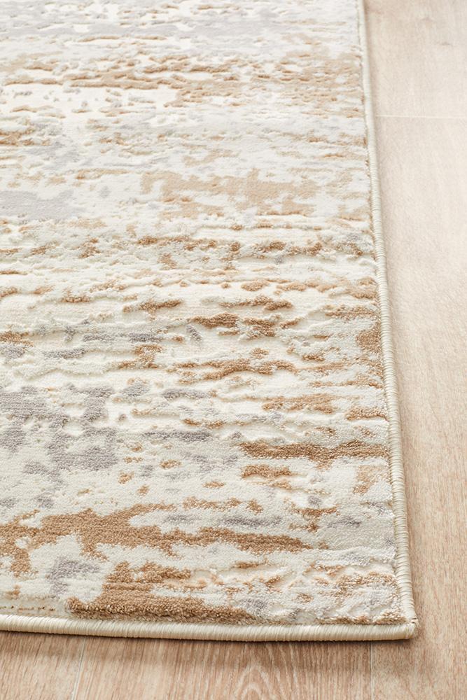 Luxurious Phoebe Cream Rug with Soft Tones and Modern Design