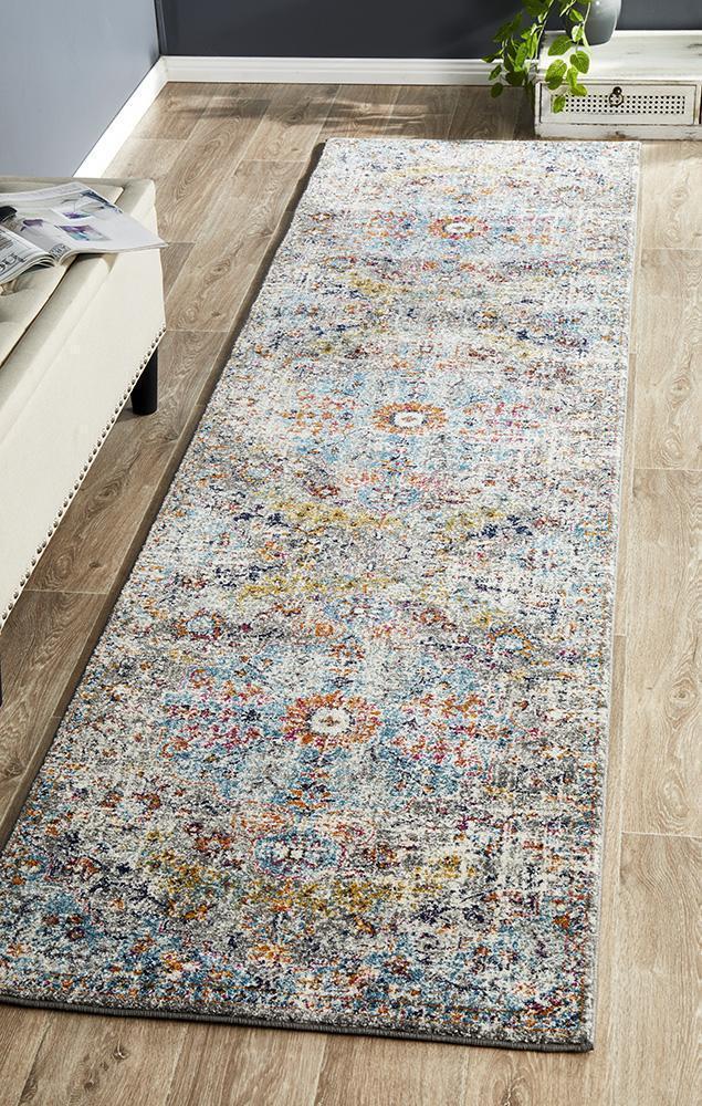Hot! Museum Huxley Multi - Coloured Rug Runner