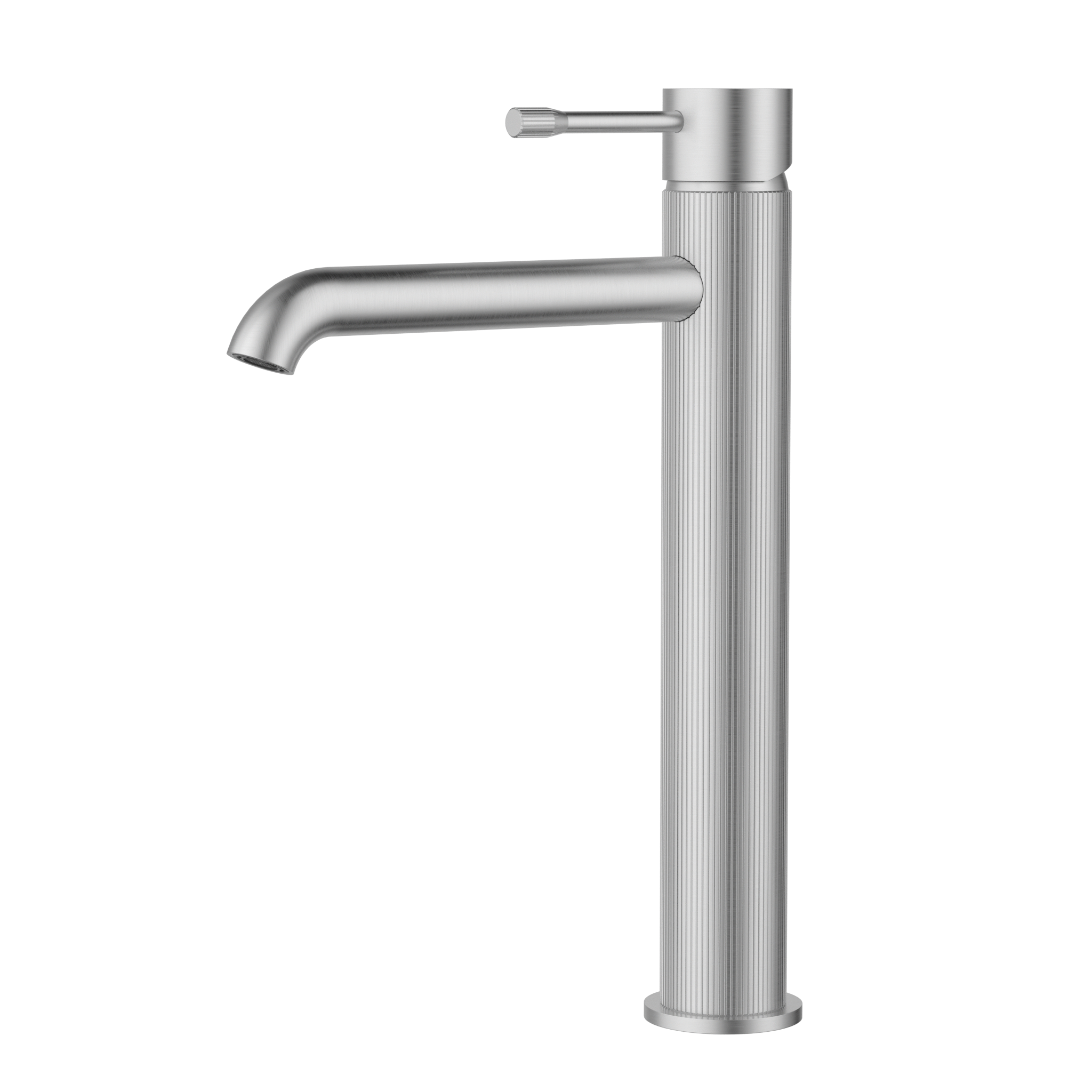 Hot Sale! Highrise Basin Mixer in Brushed Nickel Finish - Linie Brand