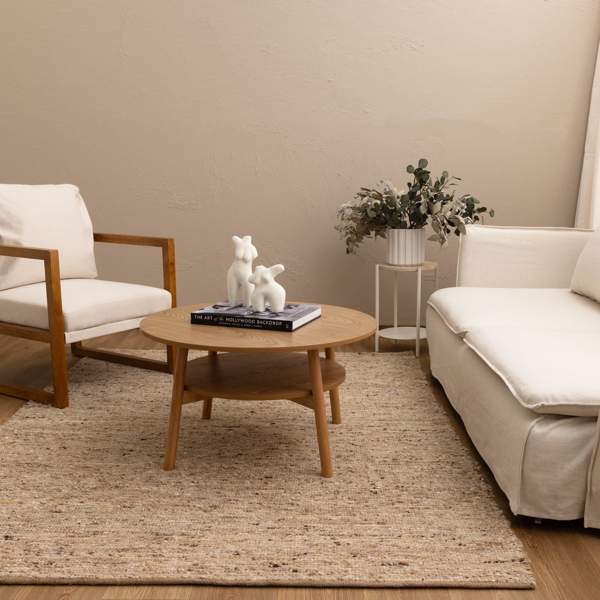 Exquisite Mackay Hand - woven Camel Wool and Natural Jute Reversible Rug