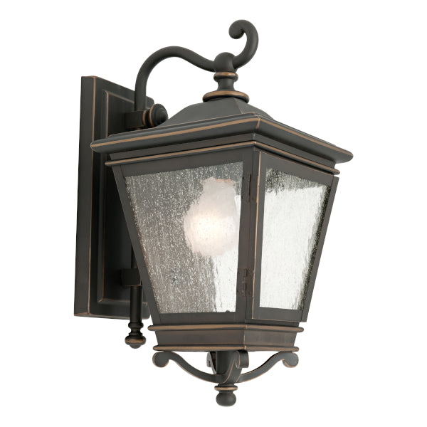 Hot Deal! Nottingham 1Lt Exterior Wall Light in Stylish Bronze Finish