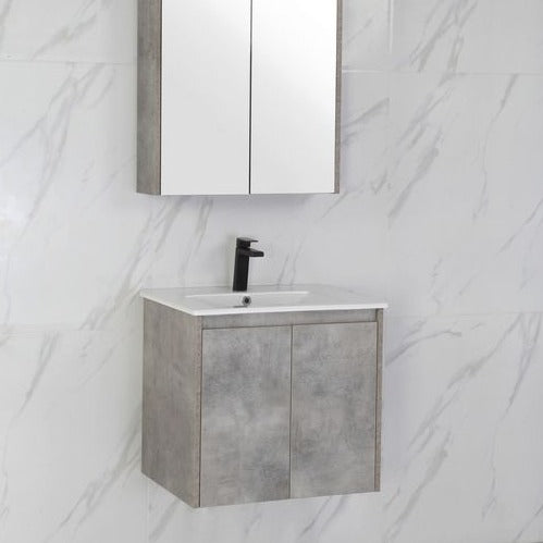 LOLA Grey Wall Hung Vanity - All Sizes Available