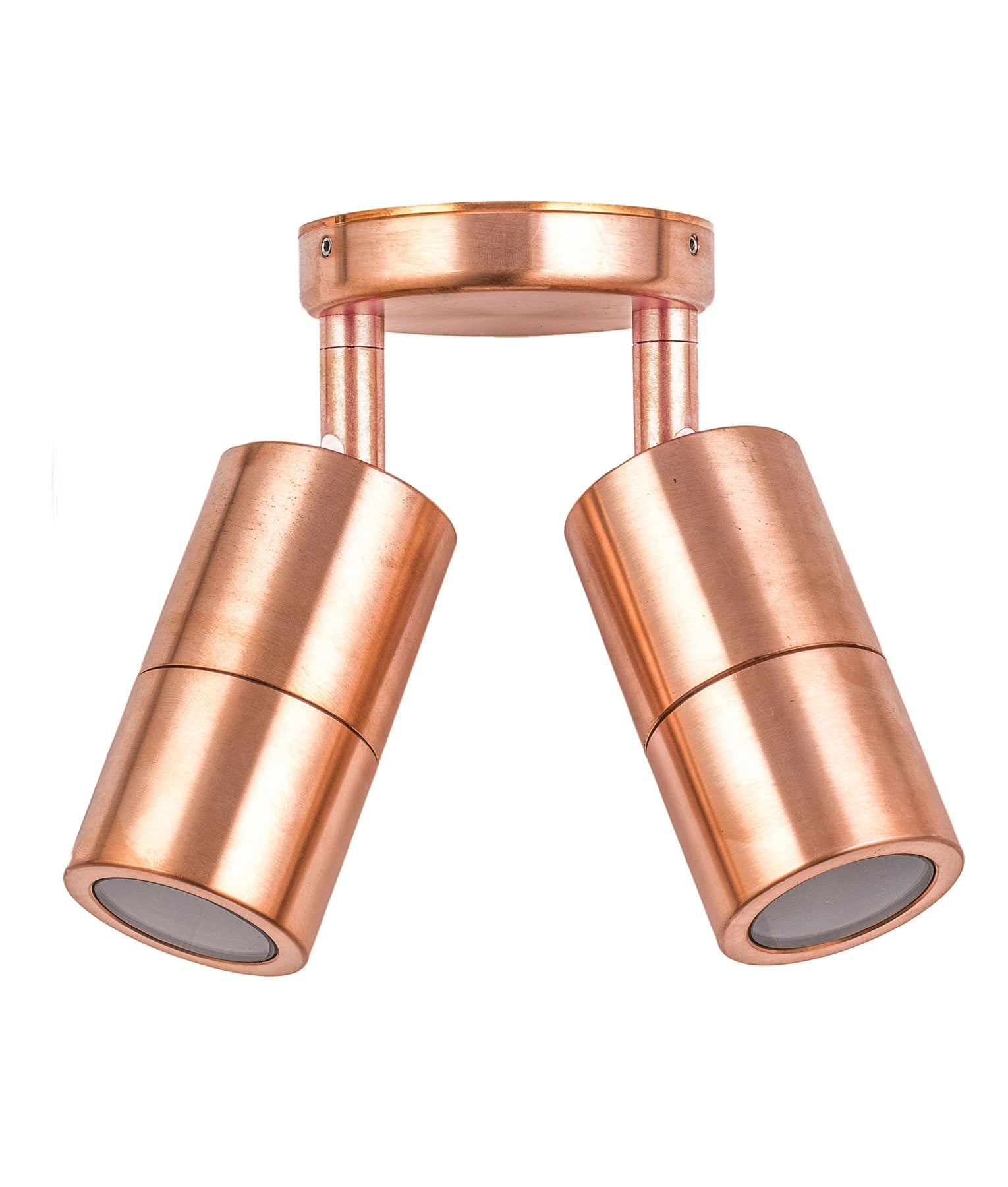 IP65 Copper GU10 Exterior Wall Pillar Spotlights for Durable Lighting